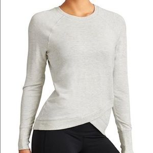 Athleta Crisscross Knit Top